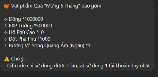 Lẻ ✧ Mừng 6 Tháng