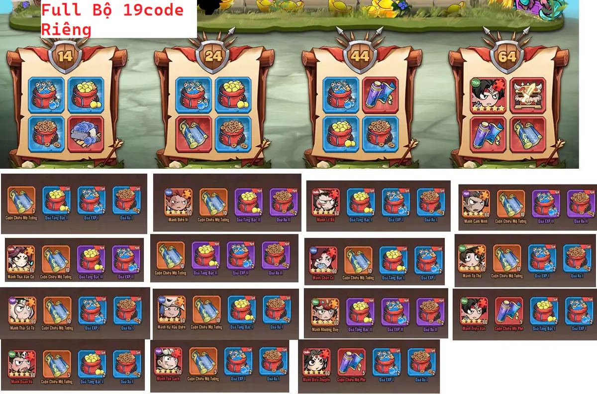 Bộ 19 code